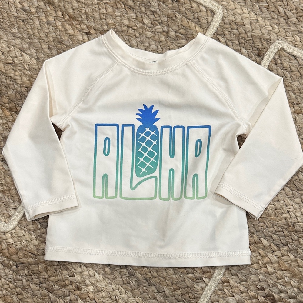 Old Navy Aloha Sunshirt  3-6 mo